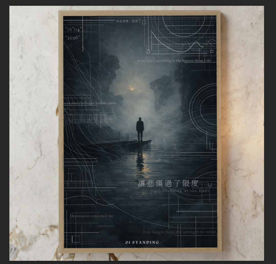 《未消失|Not Disappearing》- Standing — Still at the Edge 3