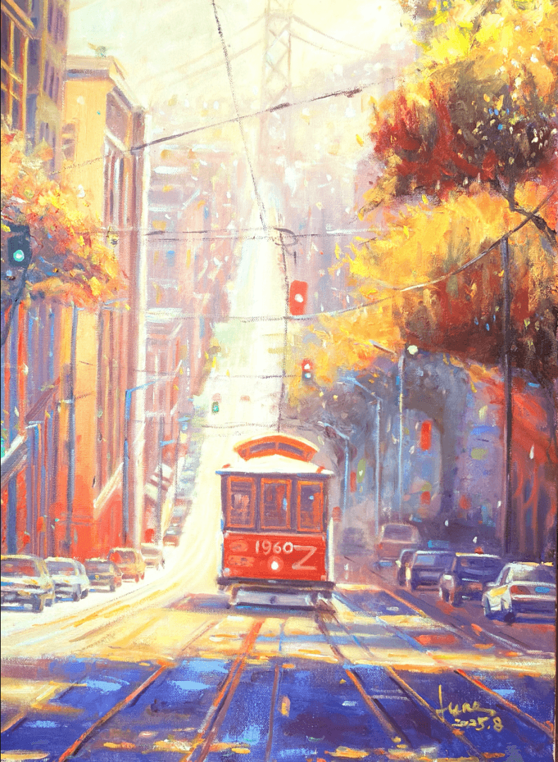 《舊金山印象》Impressions of San Francisco (私人收藏)
