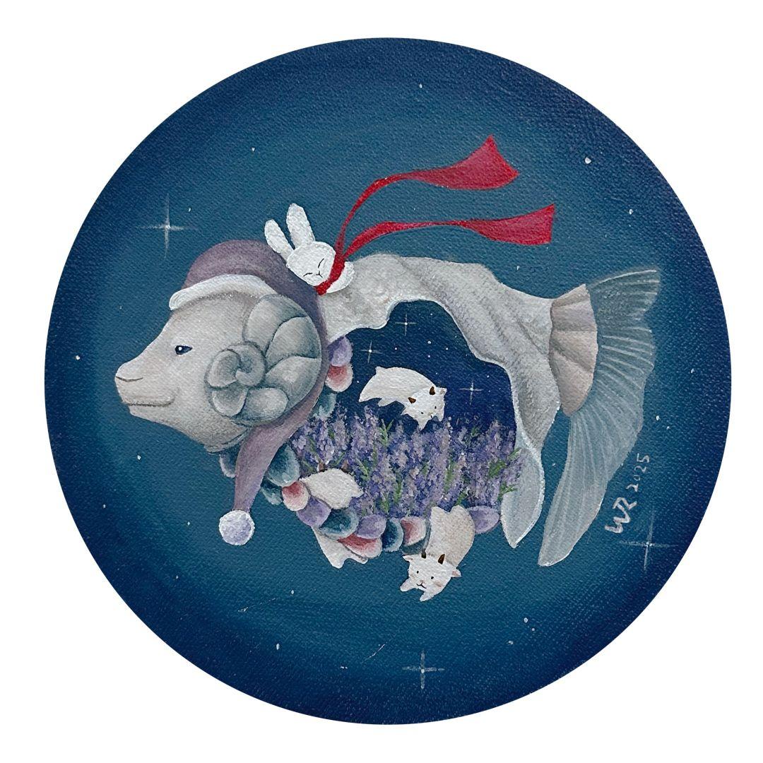 花魚|薰衣草牡羊