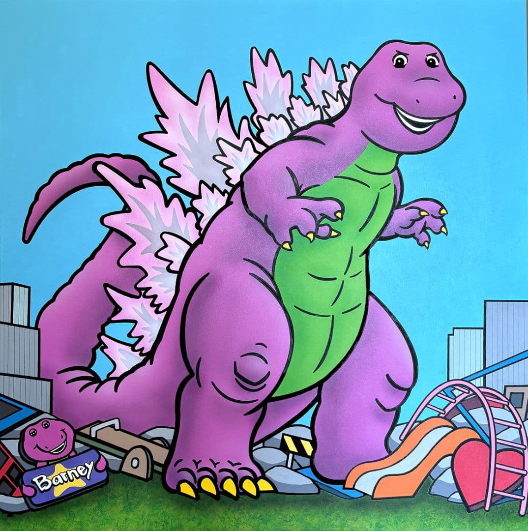 Purple Dinosaur