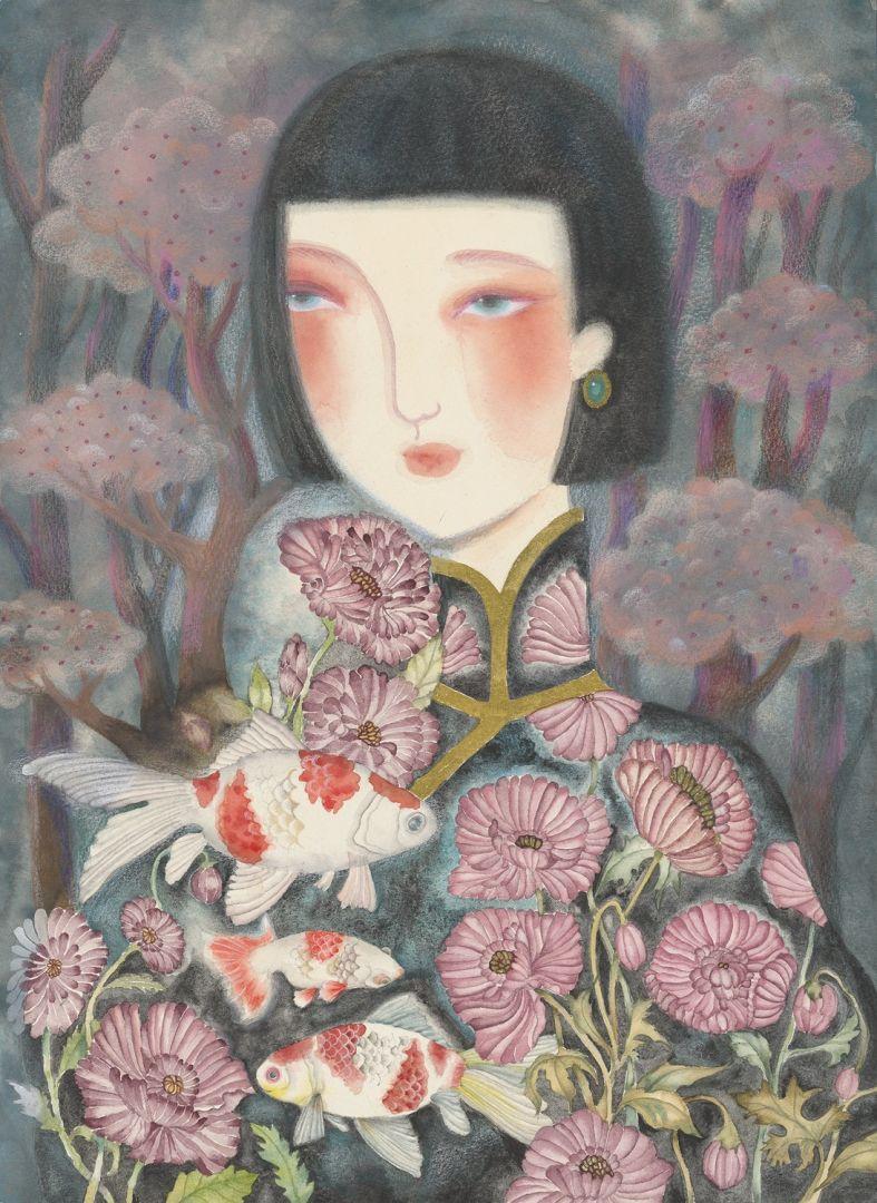 女人要有錢/版畫