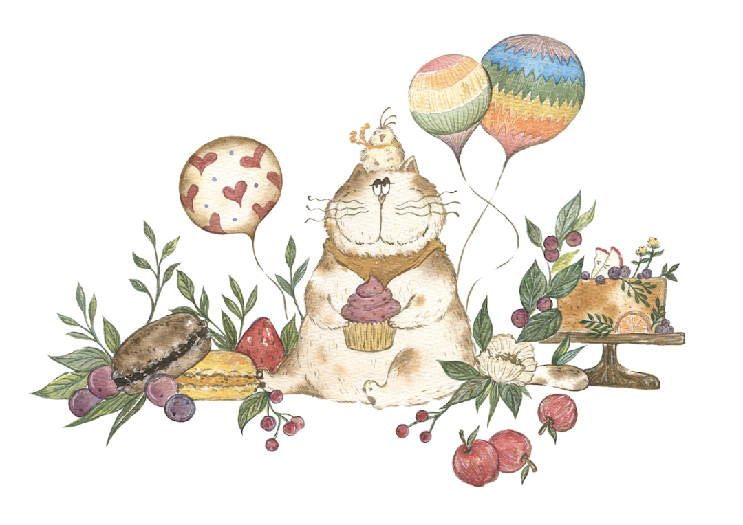 A Good Day Starts with Cake