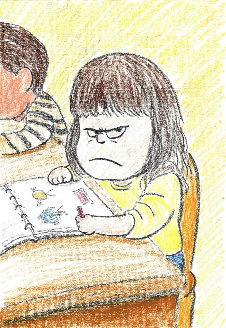 Little Girl in Anger