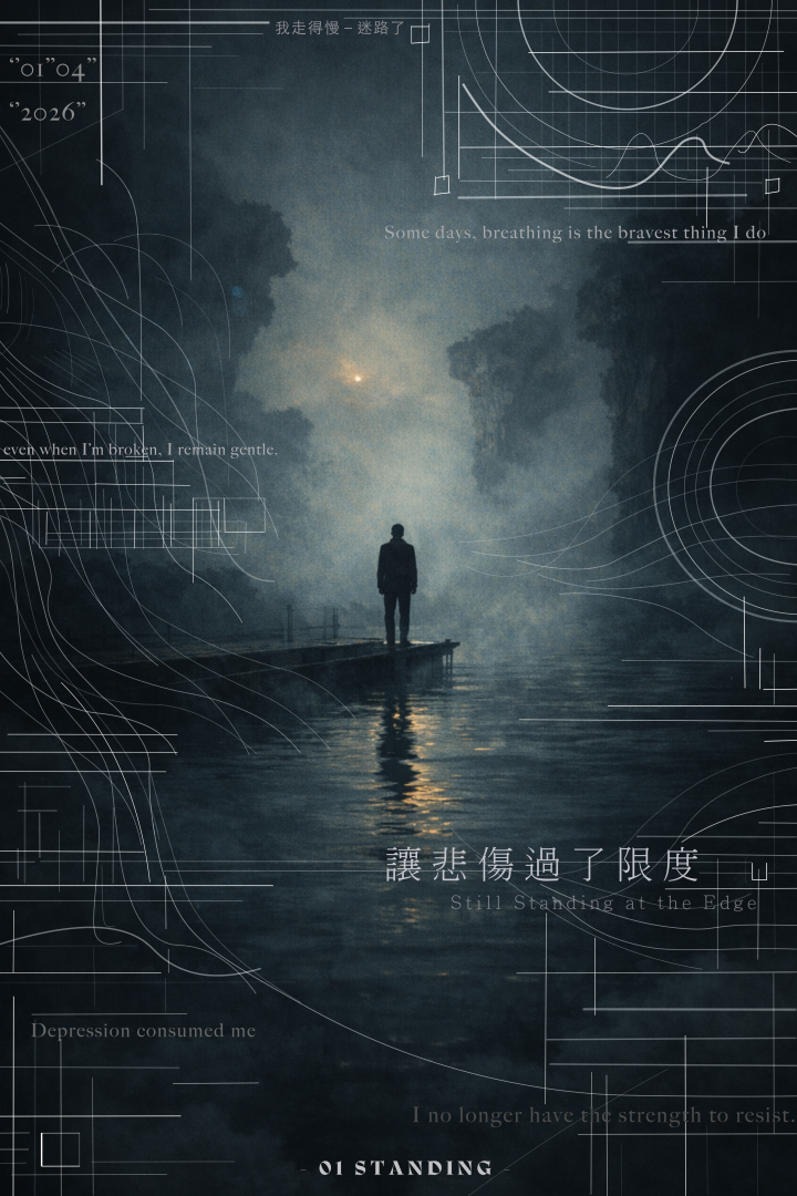 《未消失|Not Disappearing》- Standing — Still at the Edge