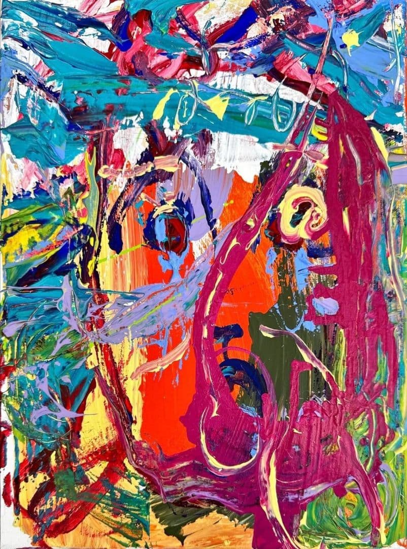 肖像日記2025.10.21為靈感瘋狂