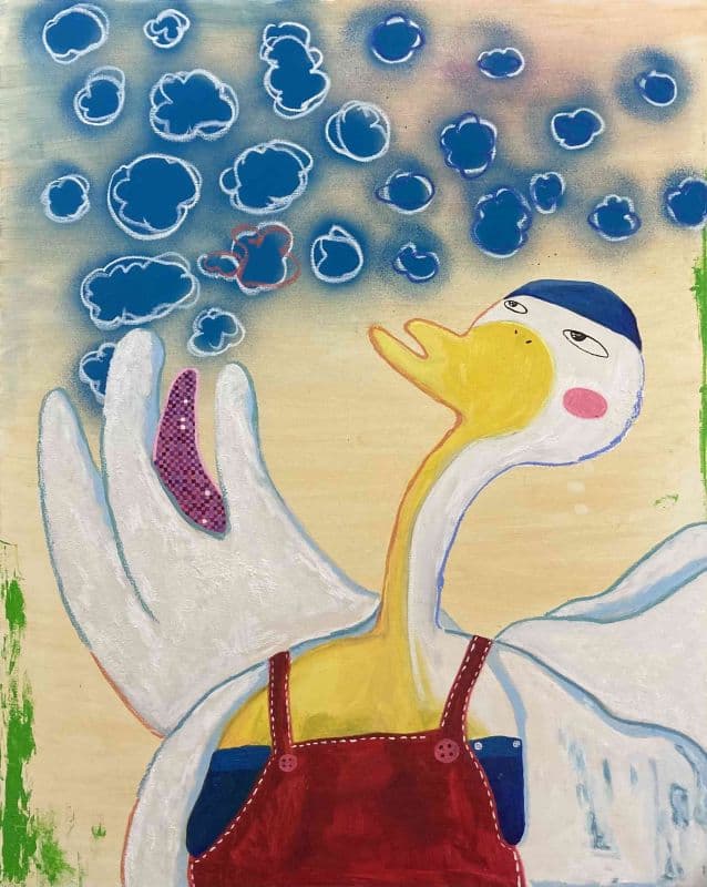 想像雲一樣