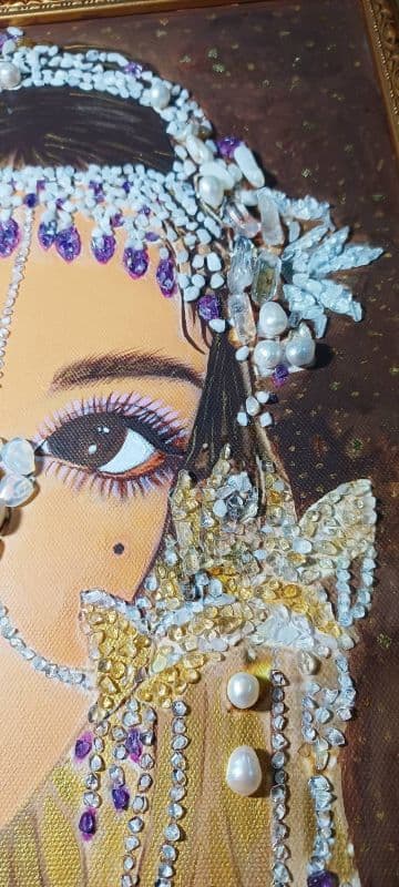 舞孃 Dancing Diva -珠寶畫 7