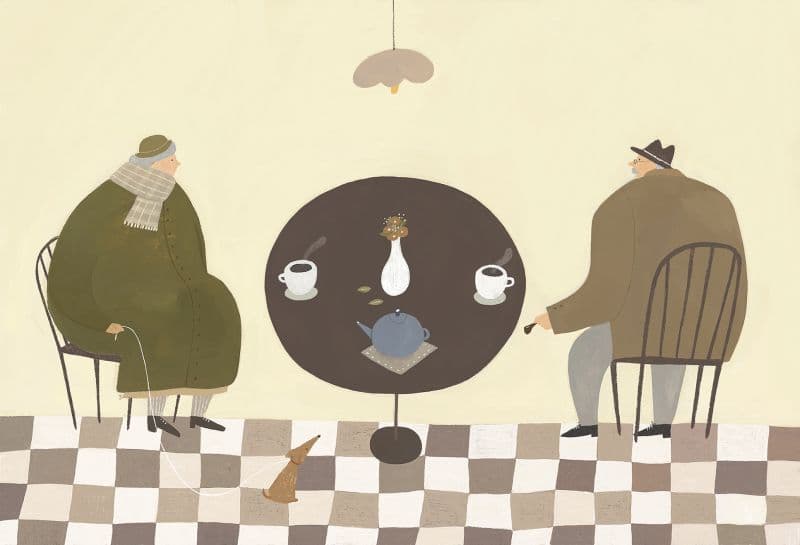 復古雙人浪漫午茶