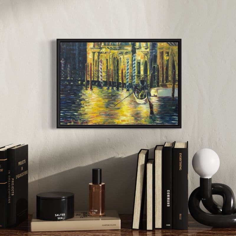 威尼斯斜陽(含框) 2