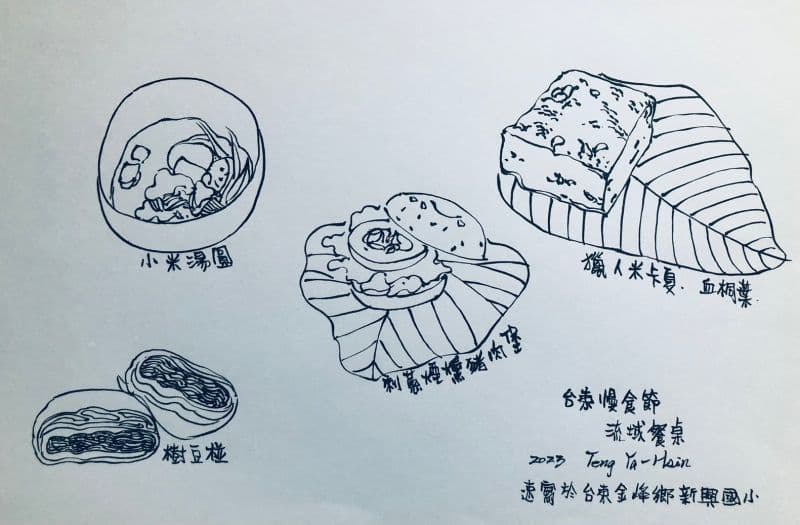台東流域餐桌美食速寫III