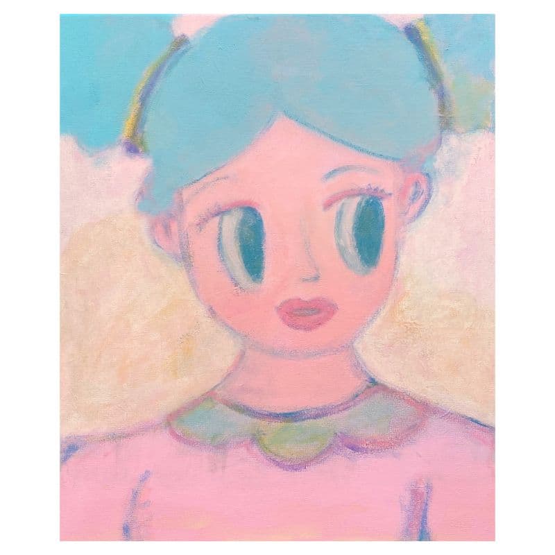 Girl in pink