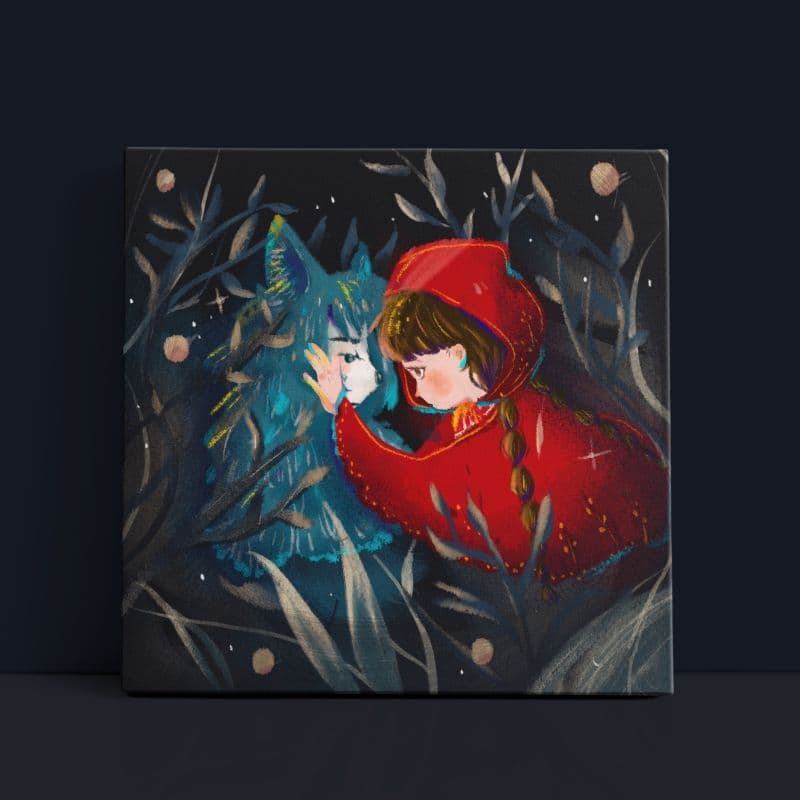 當小紅帽遇上溫柔大野狼