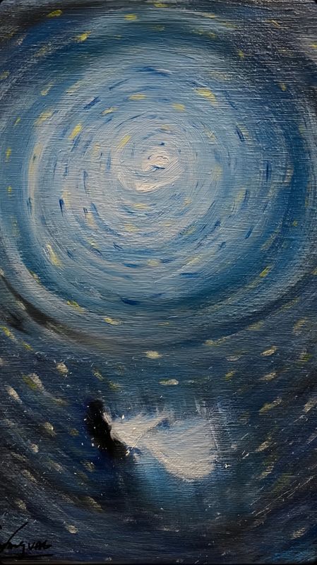 我沈浸在清醒與麻木的邊緣,不能墜落,也不能清醒