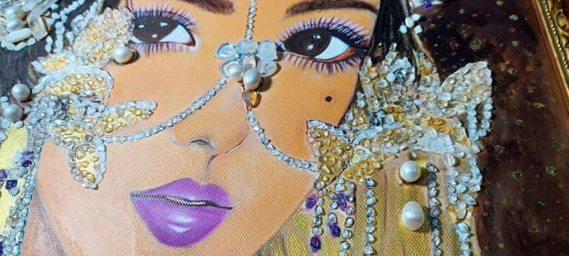 舞孃 Dancing Diva -珠寶畫 4