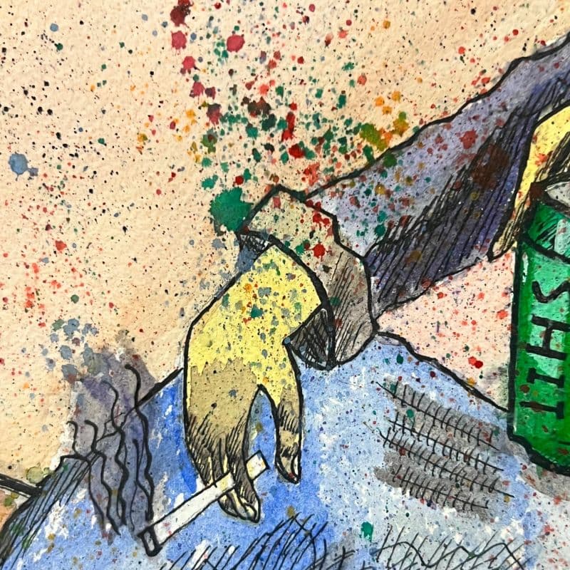 邊邊人系列—凝視 8