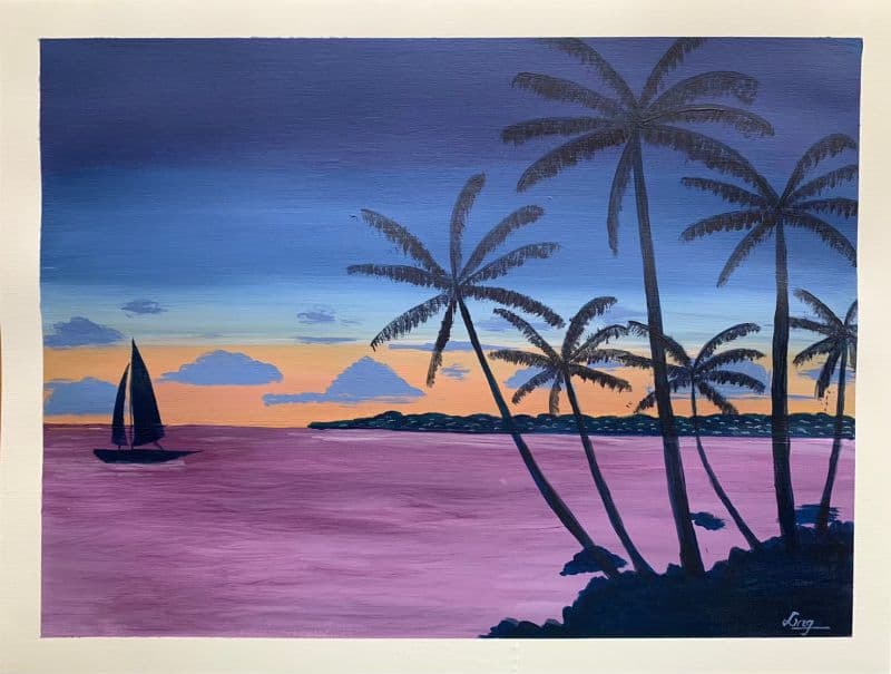 夏夜微醺(學生Holly作品) 1