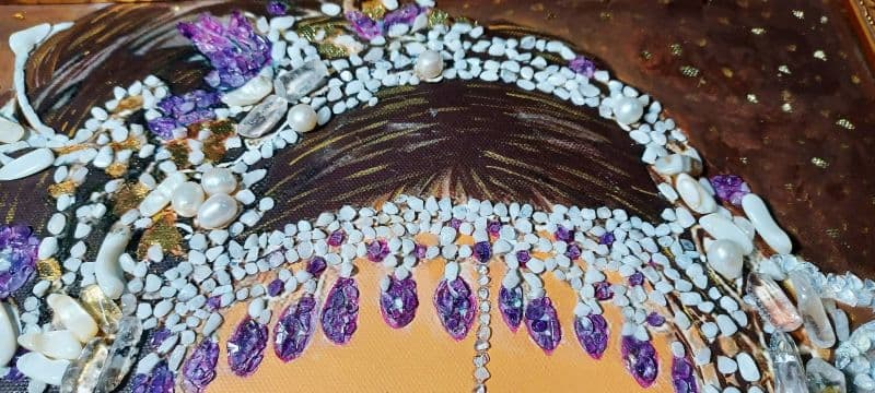 舞孃 Dancing Diva -珠寶畫 5