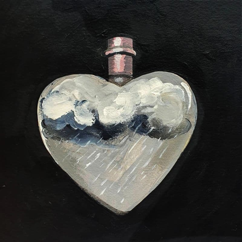 Painted perfume: Raining in my heart