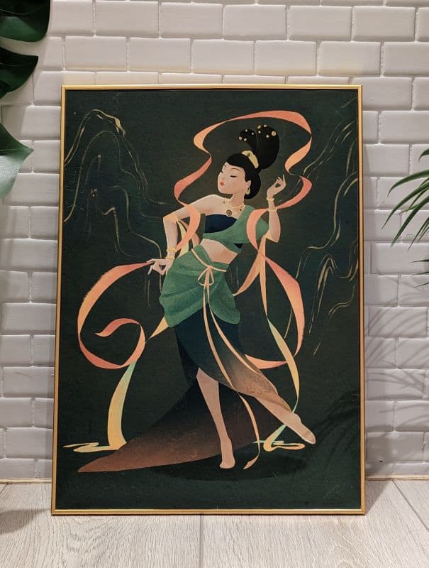 敦煌飛天 系列之三-山