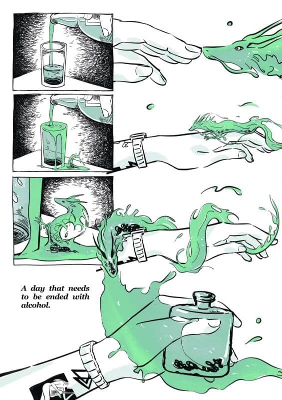 龍舌蘭 A day that needs to be ended with alcohol.