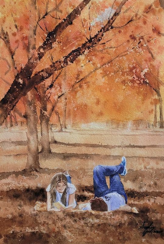 槭楓樹下的我們