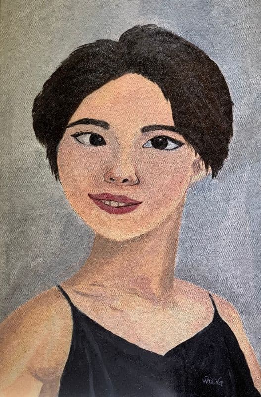 自畫像 (學生Sheila作品) 1