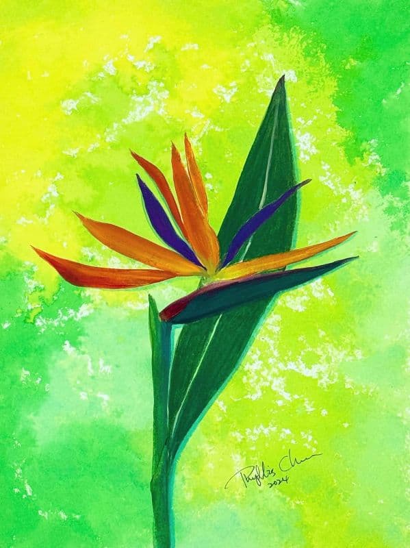 The Flower of Universe-Bird of Paradise 宇宙花系列—天堂鳥