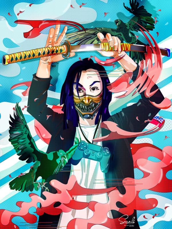 習作自畫像