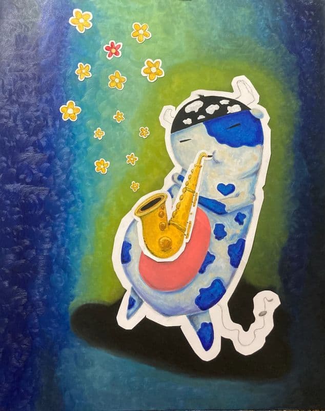 saxophone 藍調-花響