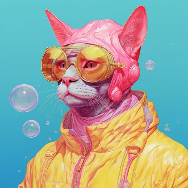 滑翔喵 追風皮革裝