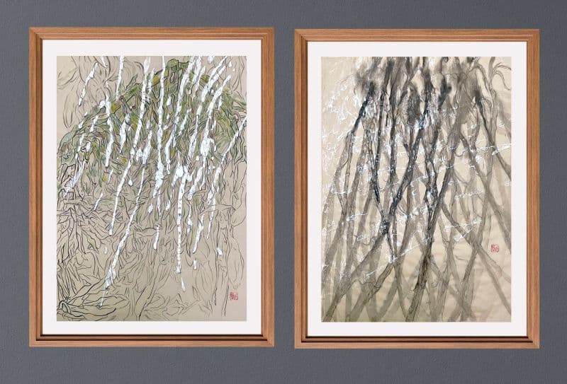 線條的痕跡/Traces of lines