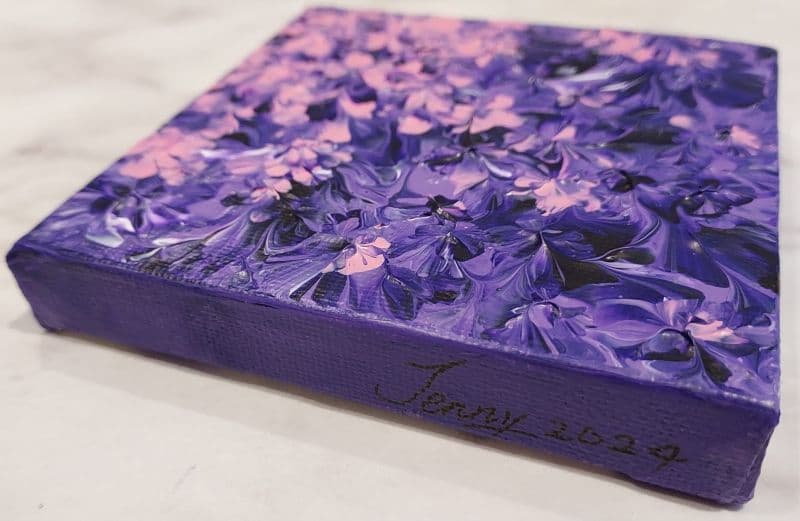 【錦上添花】系列-紫 3