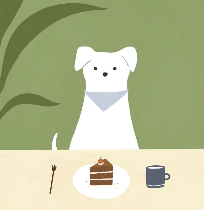 狗狗也想吃下午茶