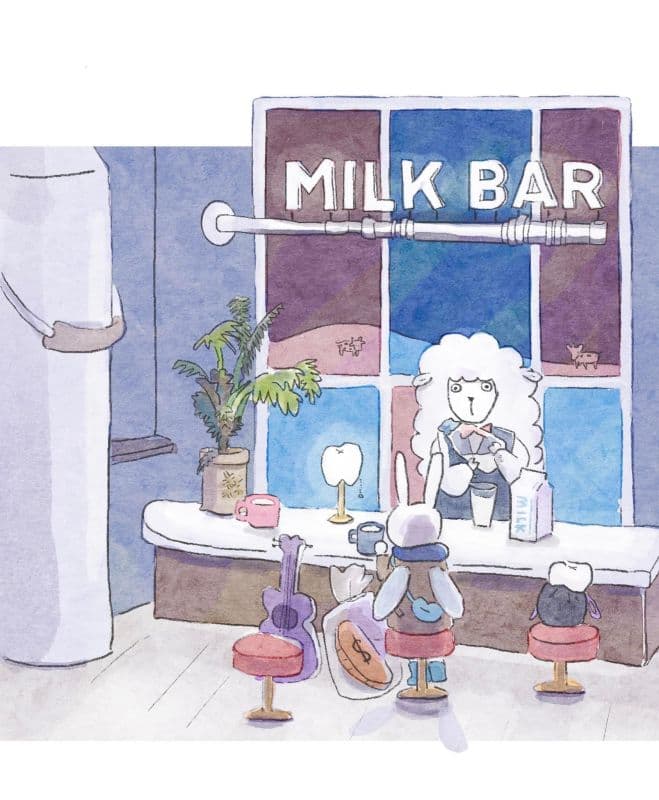 牙仙子的牛奶酒吧