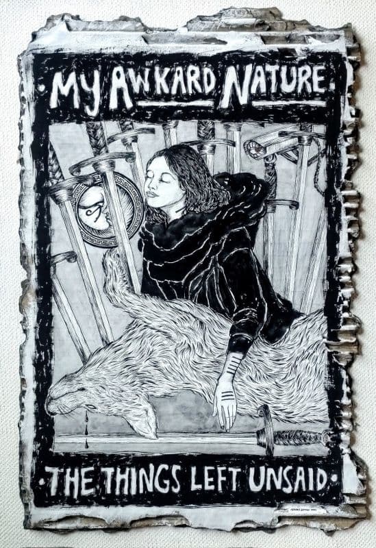 My awkard nature the things left unsaid. 1