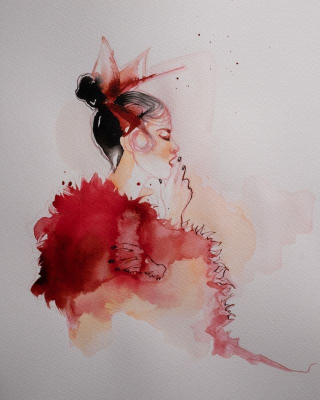 Chinese red fur