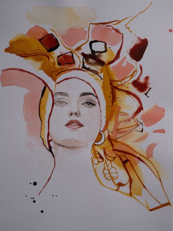 Flying Headscarf