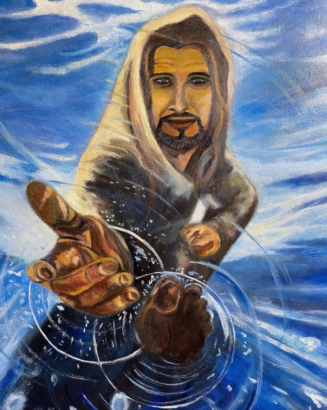 我的天父 拉我的手讓我行於水之上