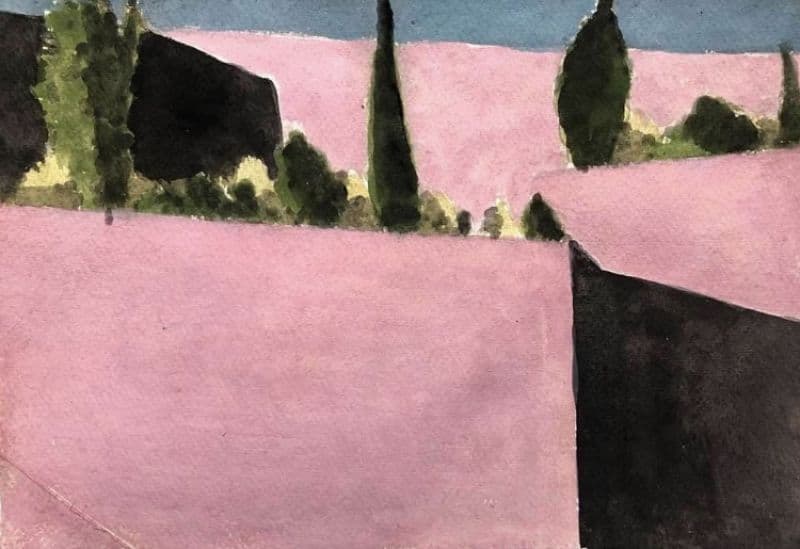 夏天的地中海岸