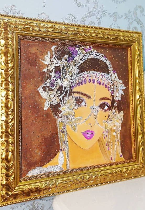 舞孃 Dancing Diva -珠寶畫 2