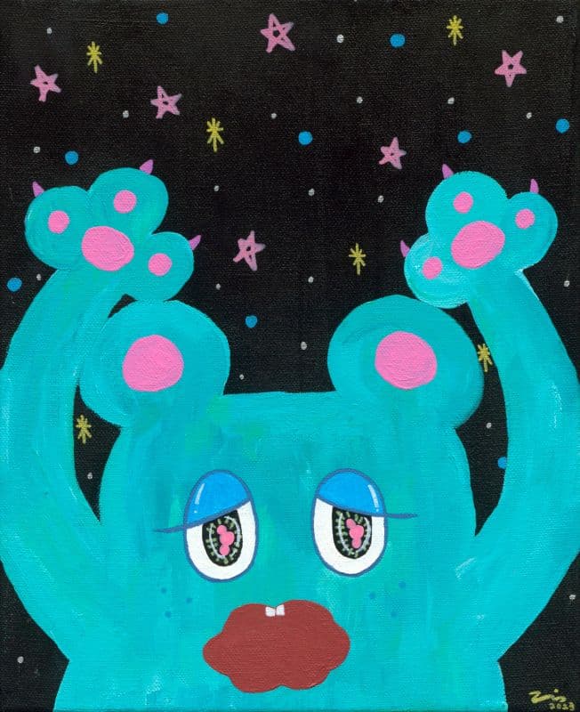想嚇人的小怪獸