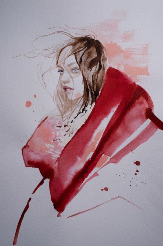 Red Down Jacket