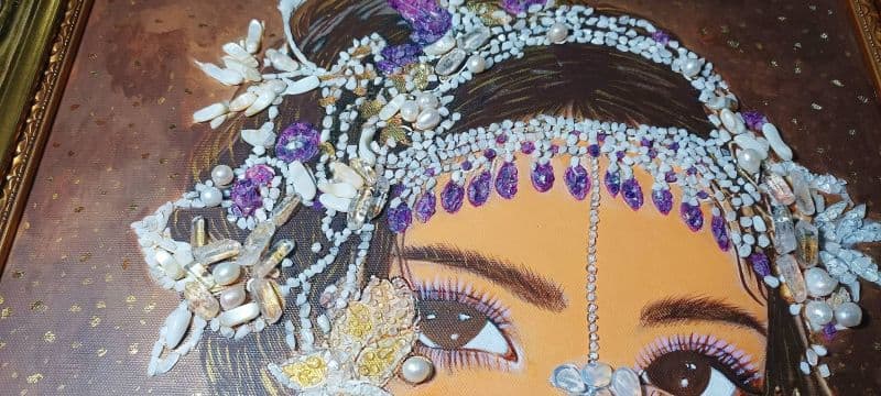 舞孃 Dancing Diva -珠寶畫 6