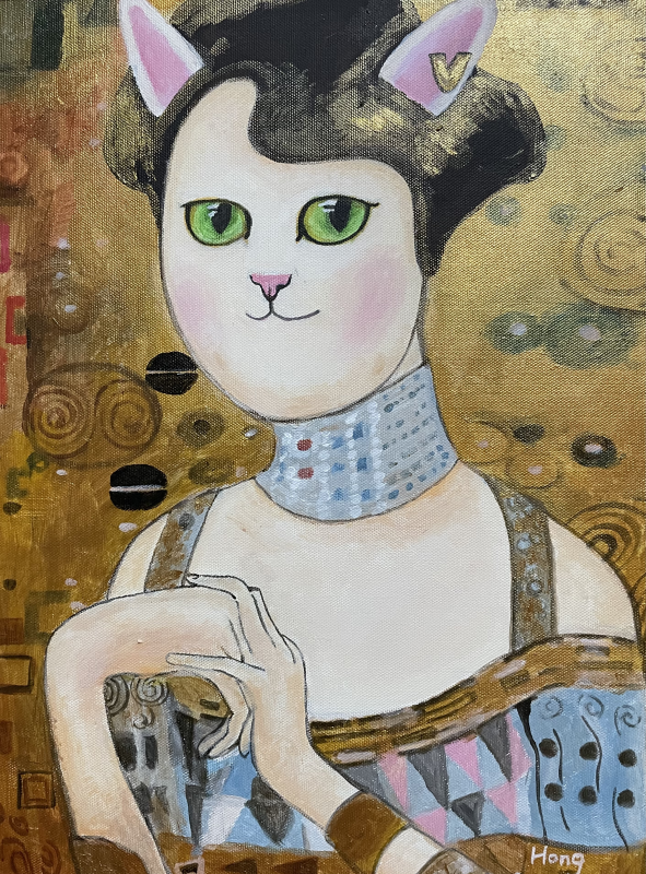金色的貓女神