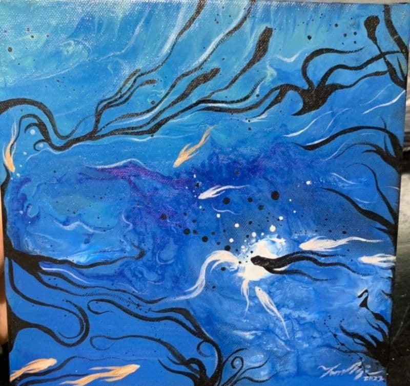 觀魚日常生活,腦海中的光景