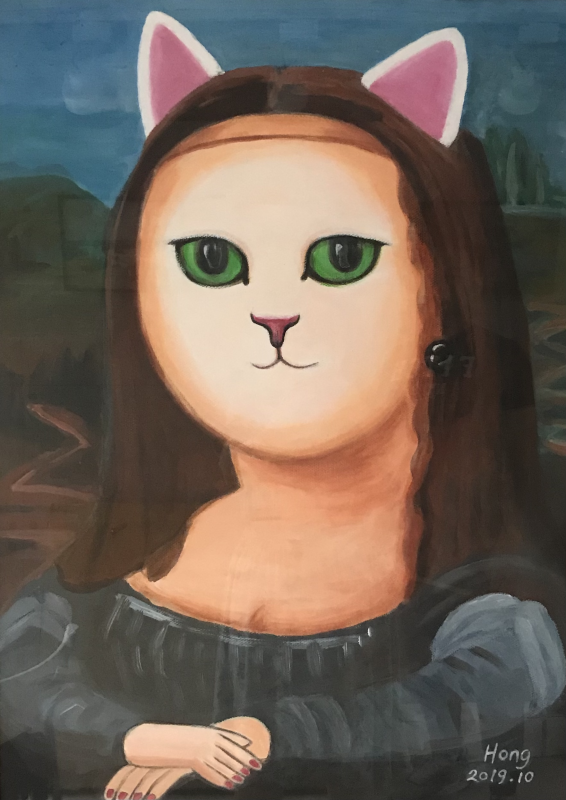 蒙娜麗莎喵 Mona Lisa Meow