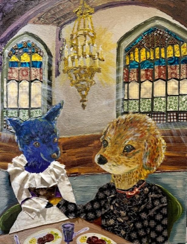 College dinner hall