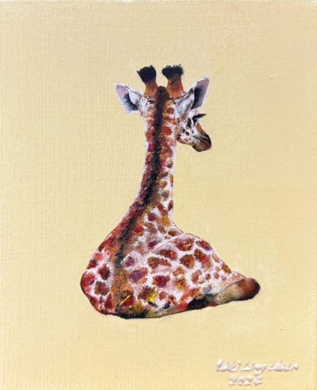 嗨!慢一點 Baby Giraffe - 嬌羞的長頸鹿寶寶 1