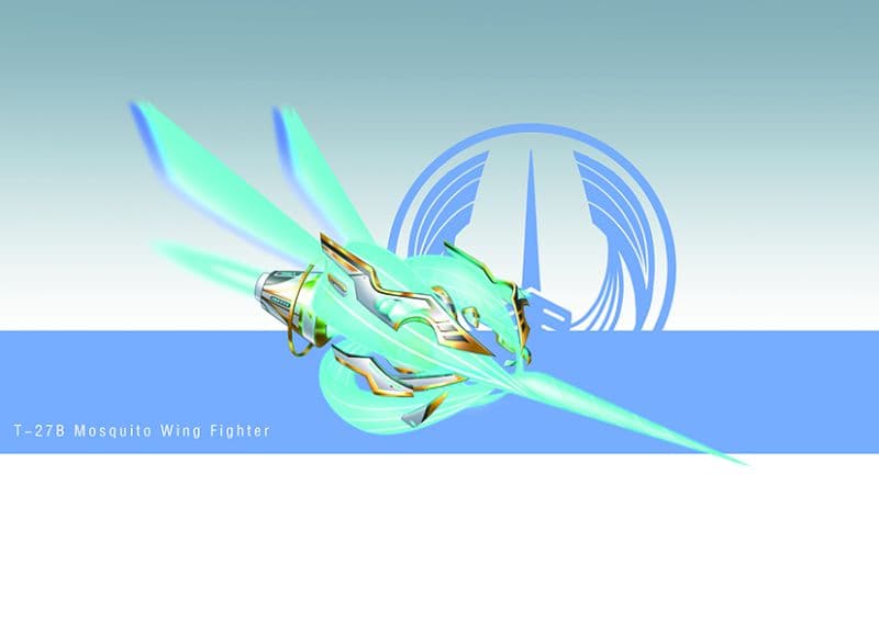 逐光系列 - T-27B蚊翼戰機 T-27B Mosquito Wing Fighter