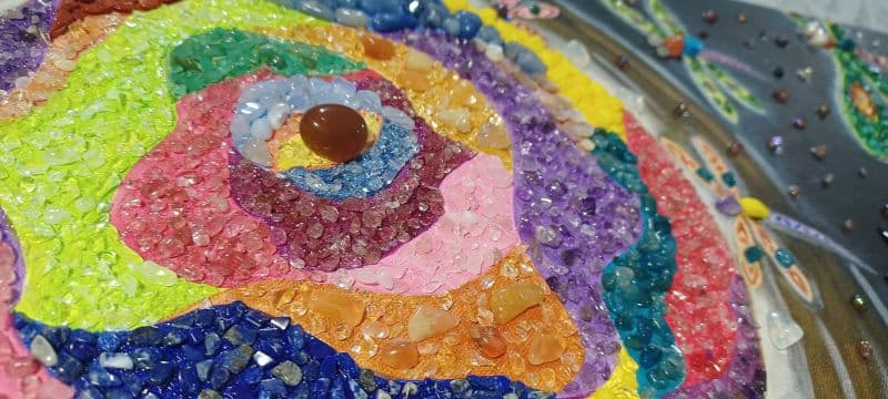 蜻蜓星球_Dragonfly Planet(珠寶畫) 2